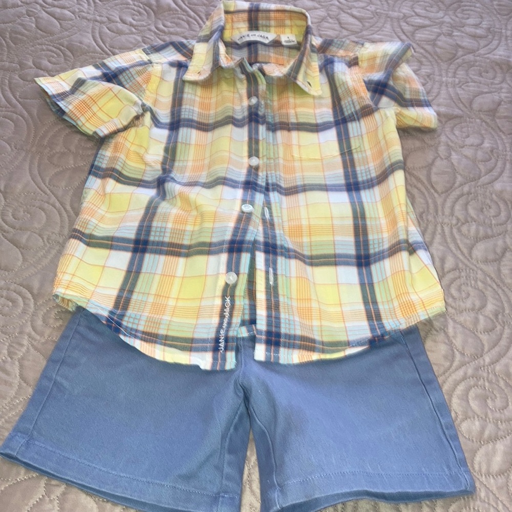Two piece Janie and Jack set